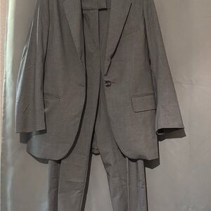 H&M Elegant Gray Blazer Suit